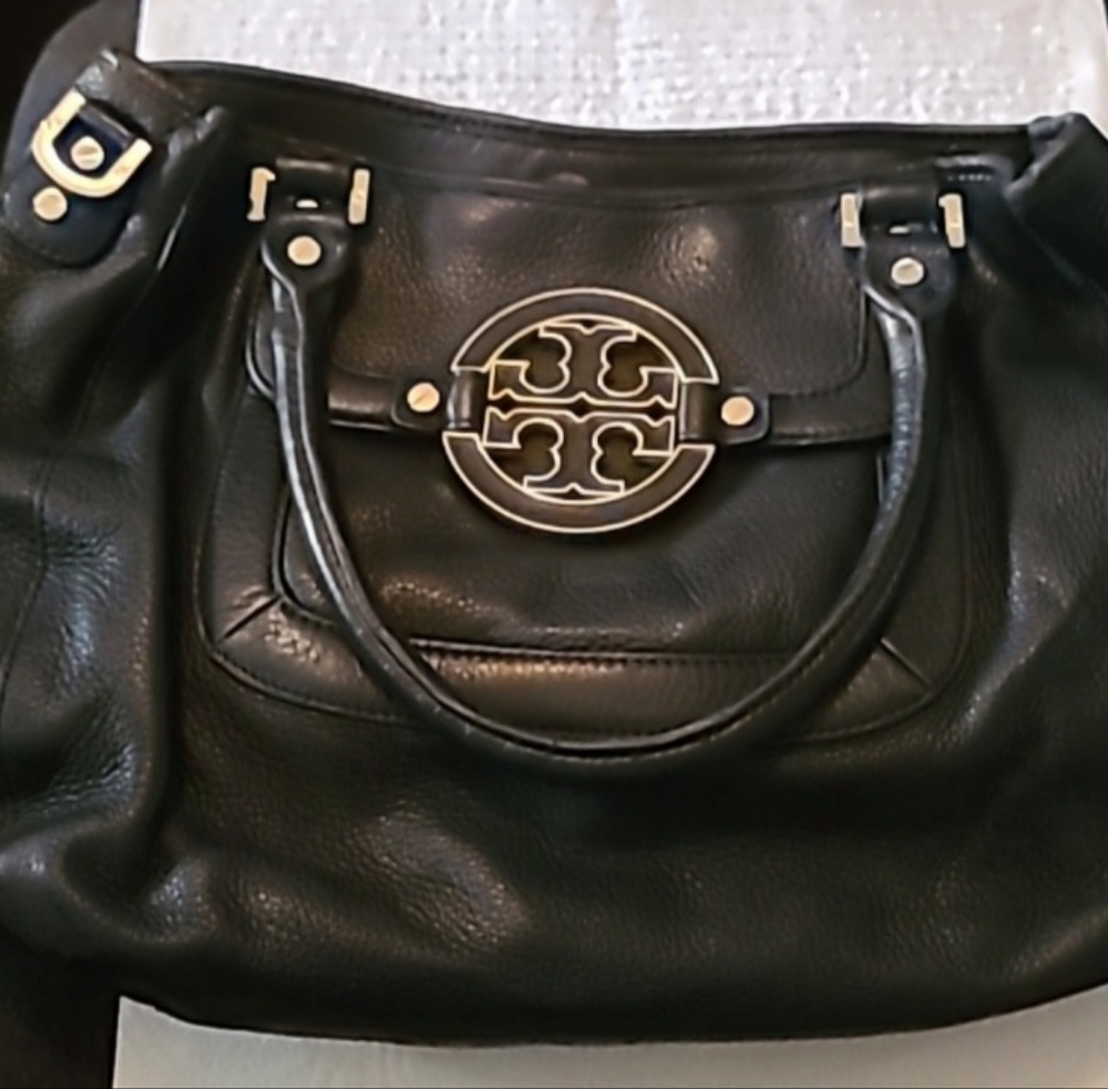 Black Tory Burch Leather Bag
